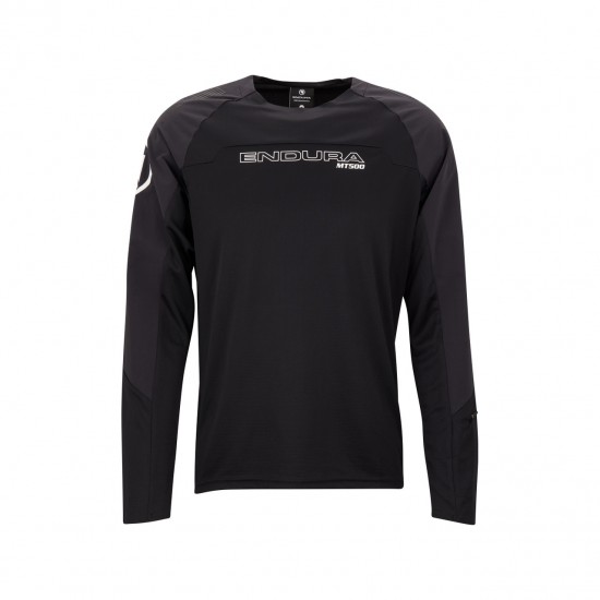 Marškinėliai Endura MT500 BURNER L/S (Black)