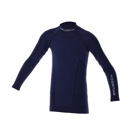 Termo BRUBECK Active Wool marškinėliai (mėlyna)