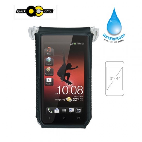 Topeak SmartPhone DryBag 4" juodas telefono laikiklis